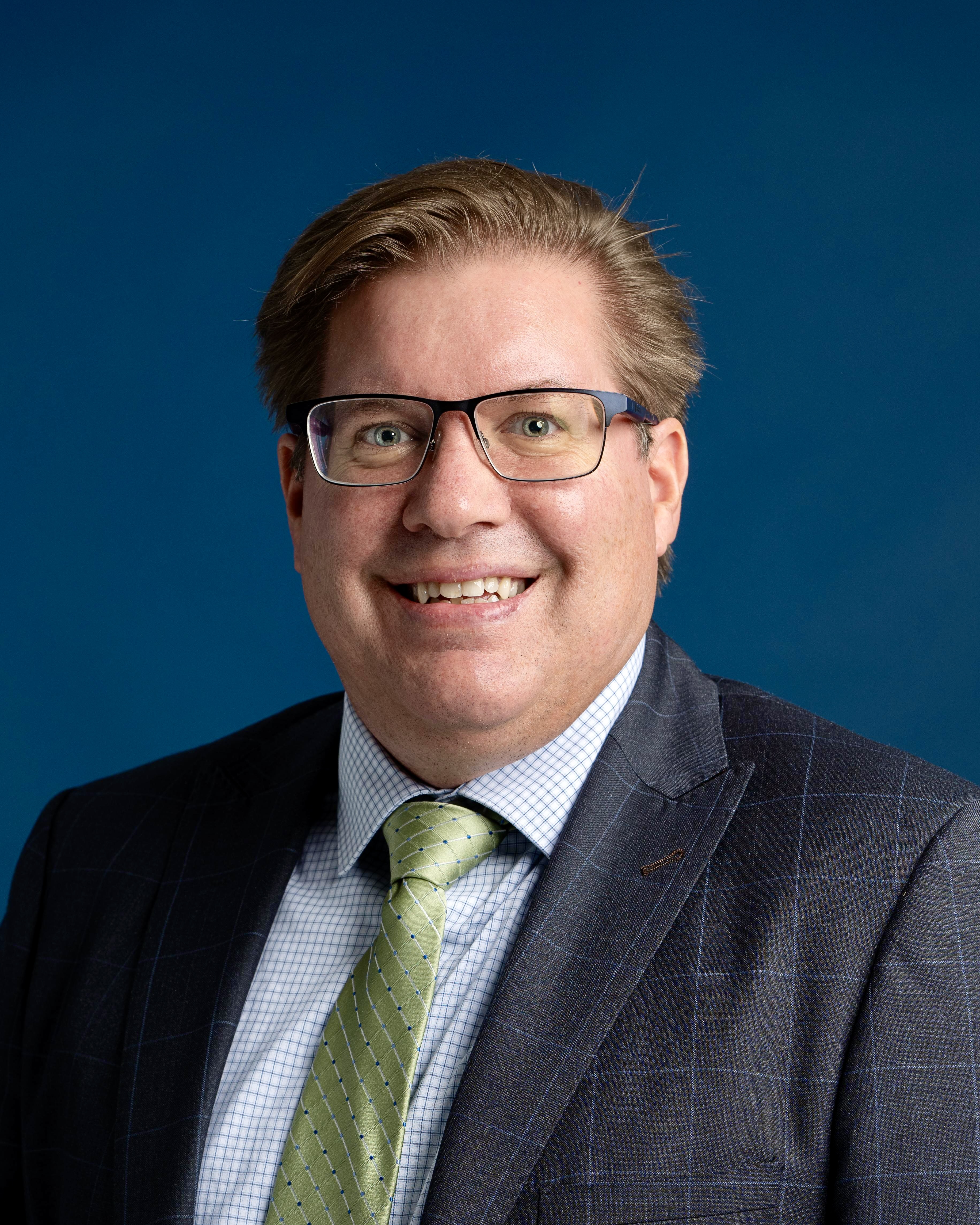 Official portrait of Michael Zimmer, Director of the Center for Data, Ethics, and Society at Marquette University.